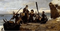 1620: Mary Chilton at Plymouth Rock