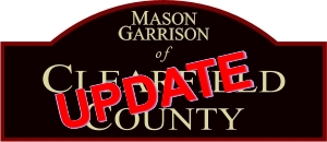 Mason Garrison of Clearfield, PA – Update